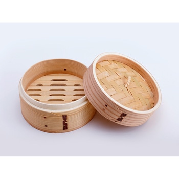 中華 セイロ 本体(径15×H6.5cm) cotta