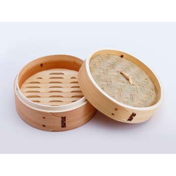 中華 セイロ 本体(径18×H6.5cm) cotta