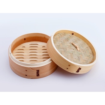 中華 セイロ 蓋(径18×H4cm) cotta