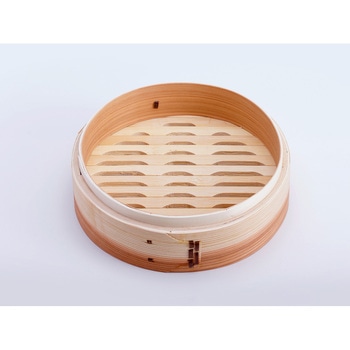 中華 セイロ 本体(径21×H6.5cm) cotta