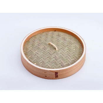 中華 セイロ 蓋(径21×H4cm) cotta