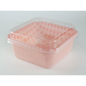 Pデリカケース 深型 フタセット(10枚入) cotta