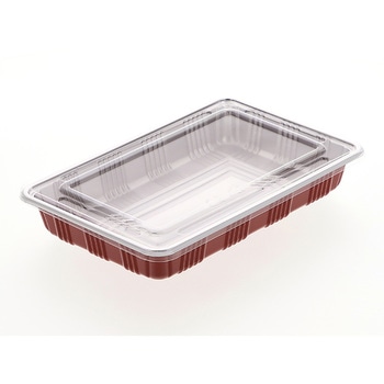弁当容器 Z-8 DX本体 cotta