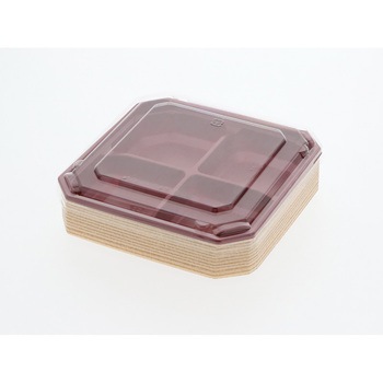 ワン折重隅切50C 赤底 cotta