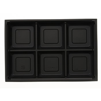 ワン折重90×60J-6 黒底 cotta