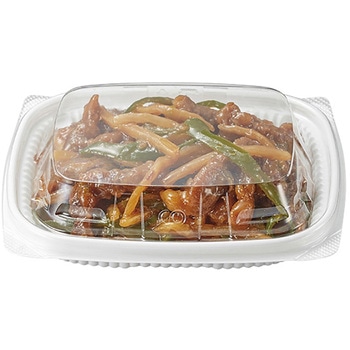 BFエコD13-11A 惣菜容器 嵌合蓋 cotta