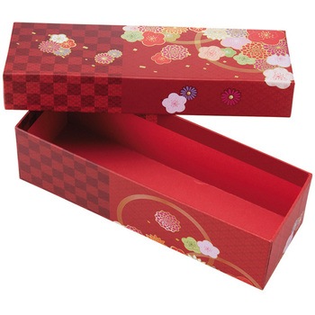 ギフト箱 貼箱 なごみ花柄スリムボックス cotta