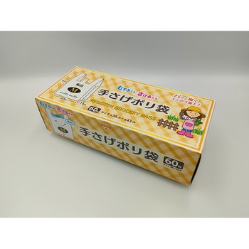 手さげポリ袋 箱入り cotta