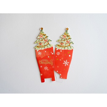 ギフト箱 クリスマスツリースタンド レッド小 cotta