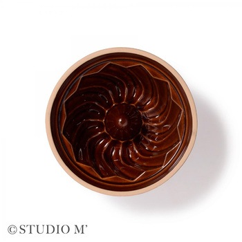 STUDIO M クグロフ径120 ショコラ cotta