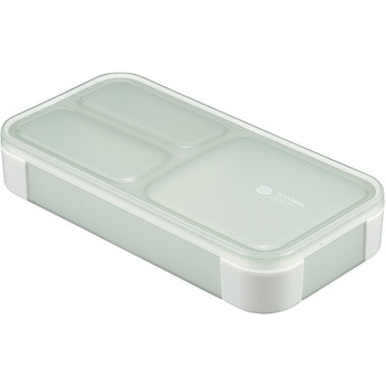 薄型弁当箱 抗菌フードマン 400 ライトグレー cotta
