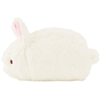 ふわふわうさぎポーチ cotta