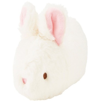 ふわふわうさぎポーチ cotta