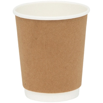 二重断熱カップ クラフト 8オンス(240ml) 80mm口径 cotta