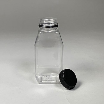 ドリンクボトル スクエア 330ml フタ付き SP38330F cotta