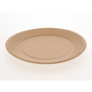クラフトペーパープレート 20cm(30枚入) cotta