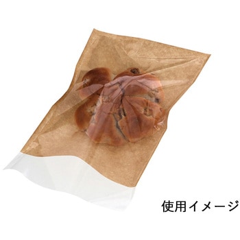 窓付フラットバッグ 160×200 フラップ付 未晒 cotta