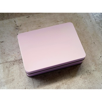 無地缶 K-3 ピーチ cotta