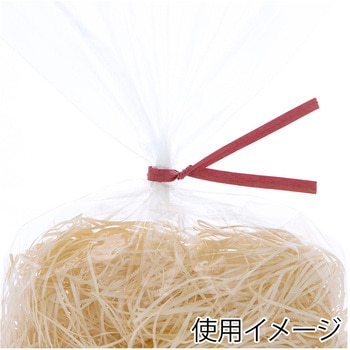 和紙タイ 4mm幅×12cm レッド(50本入) cotta