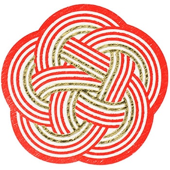 和風ギフトシール 梅結び 金(32片) cotta