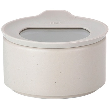 FIKAONE 陶磁器製食品保存容器 200ml ストーンホワイト cotta