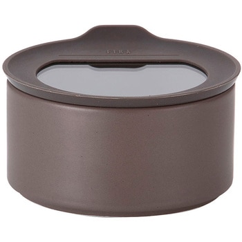FIKAONE 陶磁器製食品保存容器 200ml フォレストグレー cotta