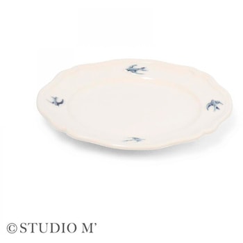 STUDIO M アーリーバード ラウンドプレート S cotta