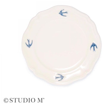STUDIO M アーリーバード ラウンドプレート S cotta