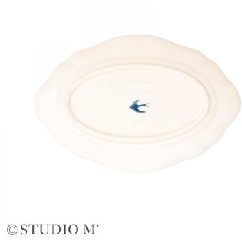 STUDIO M アーリーバード オーバルプレート L cotta