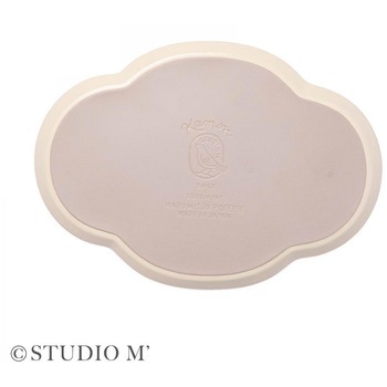 STUDIO M カモン 折敷皿 白 cotta
