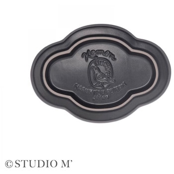 STUDIO M カモン 菓子皿 黒 cotta