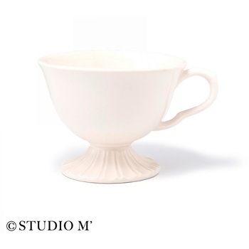 STUDIO M シャルム C/S 白 cotta