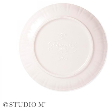 STUDIO M シャルム プレート 白 cotta