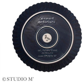 STUDIO M バルバリ メインプレート インディゴ cotta