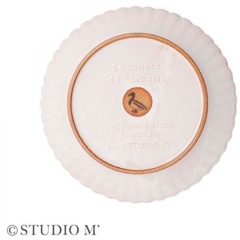 STUDIO M バルバリ パンプレート ブラン cotta