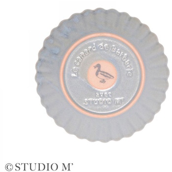 STUDIO M バルバリ コガモプレート グリズ cotta