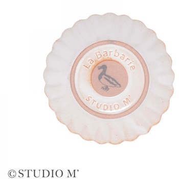 STUDIO M バルバリ ココガモプレート ブラン cotta
