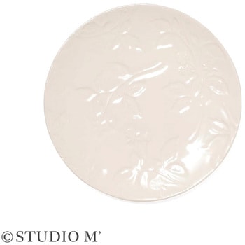 STUDIO M フランボワーズ 160プレート 白 cotta