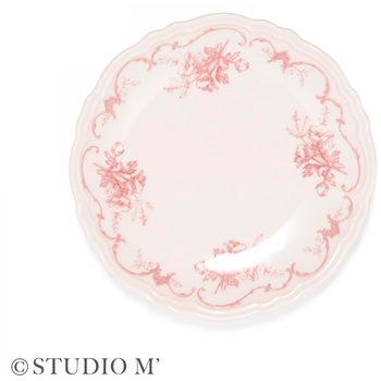 STUDIO M モマン 170プレート ロゼ cotta