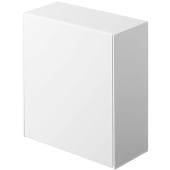 Tower マグネットダストボックス&収納ケース ホワイト cotta