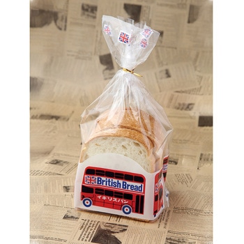 レトロ調食パン袋 イギリスバス cotta
