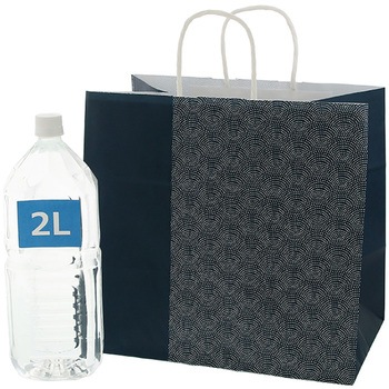 25チャームバッグ 鮫小紋 cotta