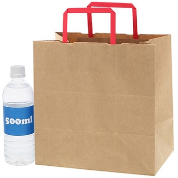 H25チャームバッグ E判 未晒無地 赤紐 cotta