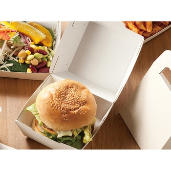 エコパームBOX バーガー1個用 cotta