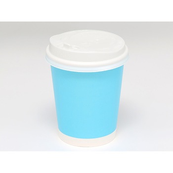 ペーパーカップ 8Lブルーアイスホット用口径80 cotta