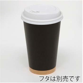 ペーパーカップ16未晒ブラックアイスホット用口径90 - cotta
