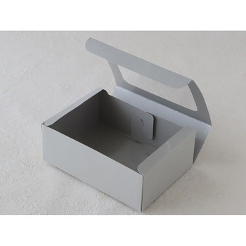 cotta 窓付きギフト箱 グレー(180×130×H65mm) cotta