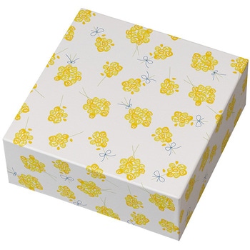 ギフト箱 貼箱 ブーケ イエロー cotta