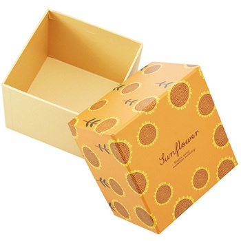 ギフト箱 ひまわりキューブボックス cotta