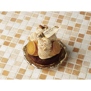 ケーキピック ブロンズリーフ cotta